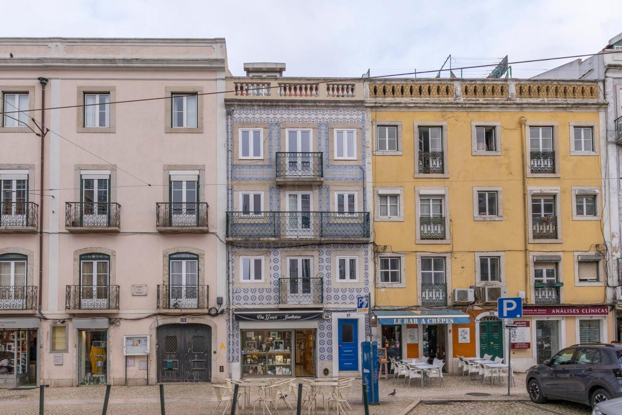 Superb Apartments Overlooking Graça in Lissabon Buitenkant foto